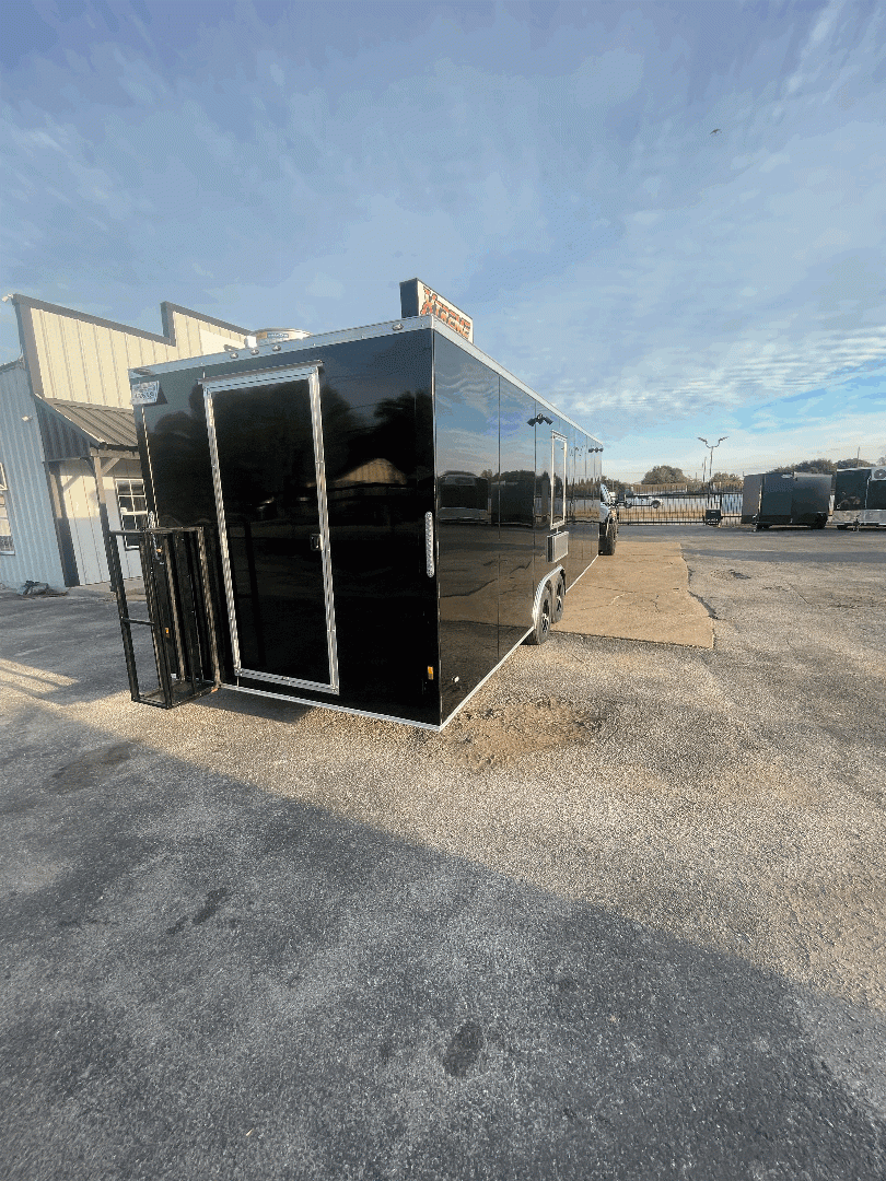 8.5X28 XTREME CONCESSION TRAILER FULLY EQUIPPED POLYCORE FOOD TRAILER