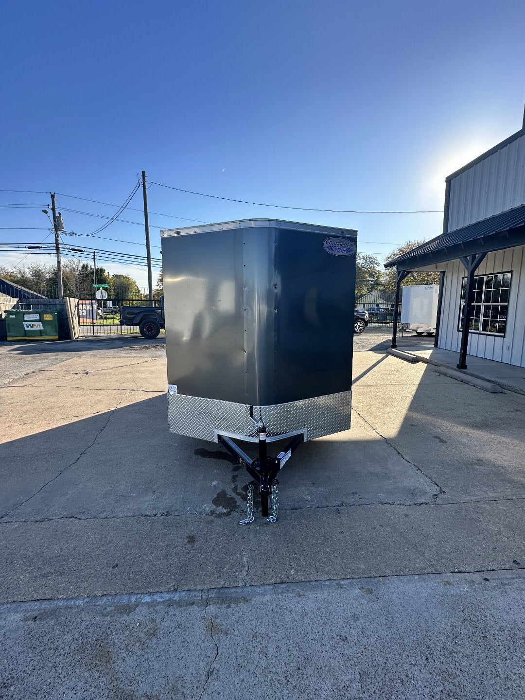 6X12 SINGLE AXLE CONTINENTAL CARGO / ENCLOSED TRAILER