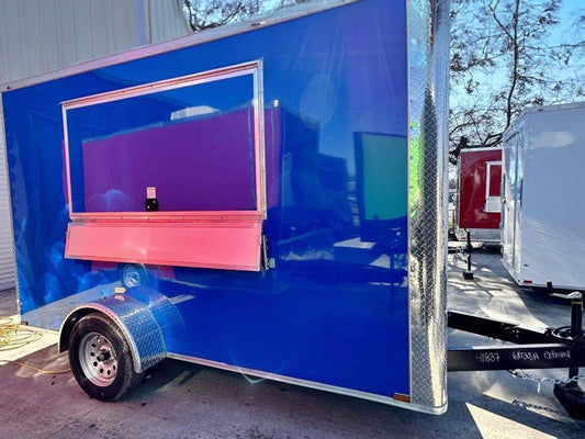 6X12 XTREME SNOW CONE CONCESSION TRAILER W/ SINKS