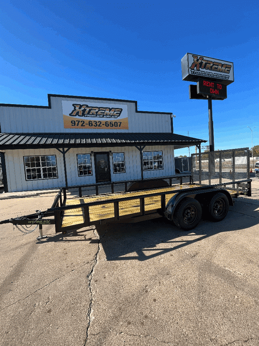 83X16 STANLEY TRAILERS UTILITY TRAILER