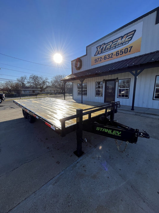 83X20 STANLEY DECKOVER UTILITY TRAILER HEAVY DUTY