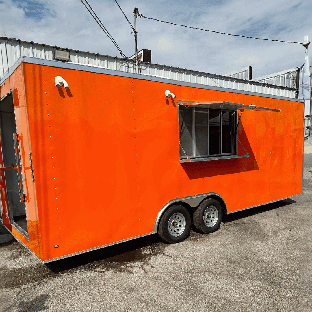 8.5X22 XTREME CONCESSION FULLY EQUIPPED POLYCORE FOOD TRAILER