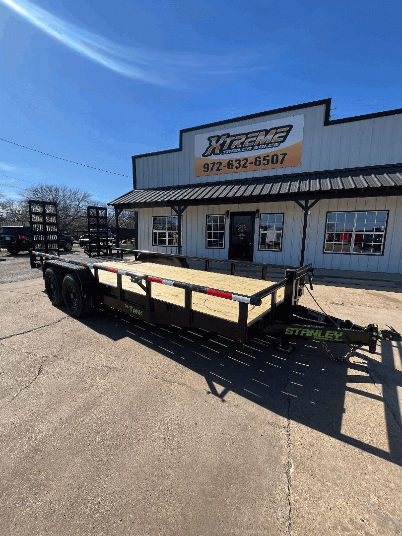 83X20 STANLEY UTILITY TRAILER STAND UP RAMPS 14K