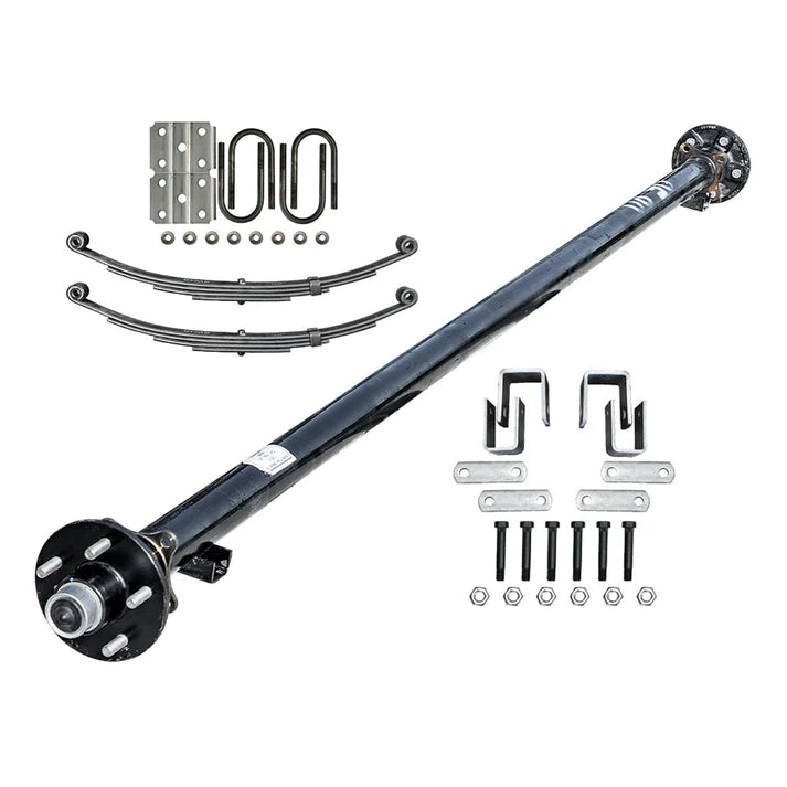 Trailer Kit 3500 lb TK Light Duty Single Axle Kit - 3.5K Capacity (Axle Series)