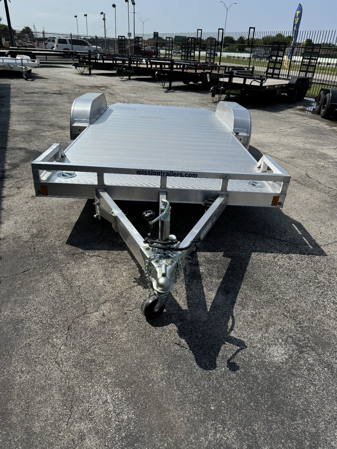 83X20 ALL ALUMINUM ALCOM UTILITY TRAILER