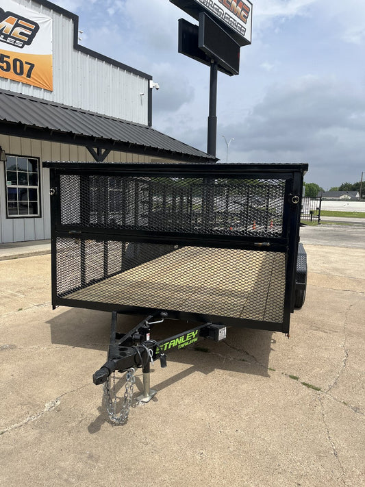 7X16 CAGE LANDSCAPING EQUIPMENT TRAILER