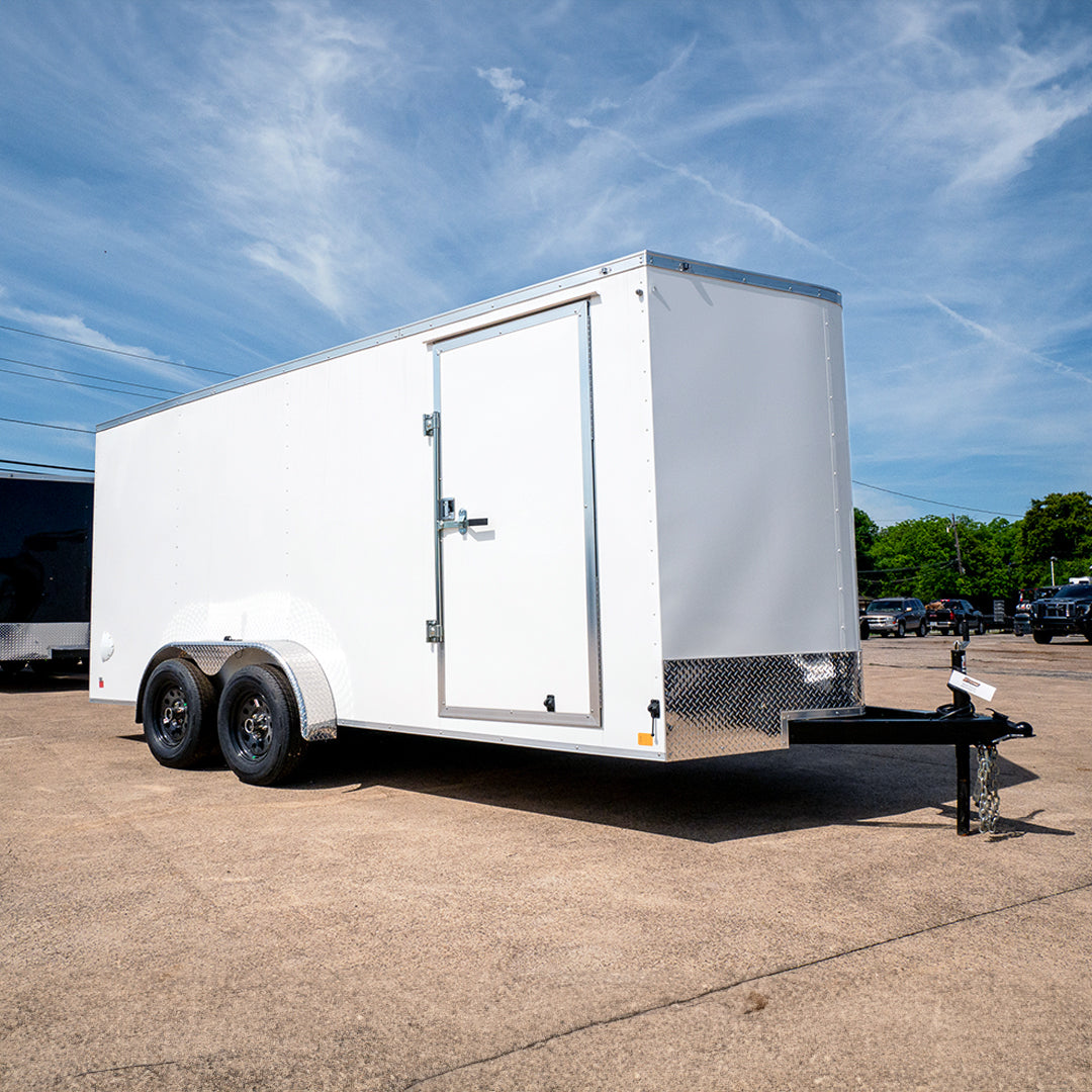 7.5X16 EZ HAULER ALL ALUMINUM CARGO / ENCLOSED TRAILER